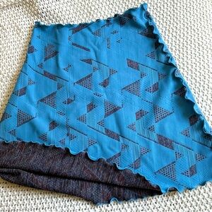 Haystacks skirt blue